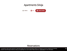 Tablet Screenshot of hotelsilvija.com